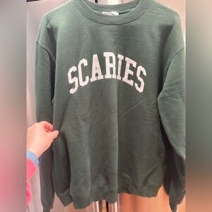 Hunter Green 'Sunday Scaries' Crewneck Sweatshirt